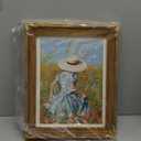 8.5x11 Picture Frame Matted to 8x10 Photo, Vintage Gold Frame for 8.5 by 11 Certificates Documents Awards, Antique Style Gallery Wall Tabletop Dcor