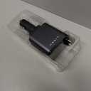 LISEN Retractable Car Charger, Gifts for Men Women, 69W Cars Adapter USB C Fast Charger for iPhoen 17, Car Accessories for Men Women, Gifts for Dad Mom, for iPhone 17 Pro Max Air 16 15 14 13 12 Plus (Grey)