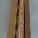 LazBlinds No Tools No Drill Bamboo Roller Shades, Cordless Bamboo Blinds, Light Filtering Roll Up Blinds for Windows, French Door, Porch or Patio Privacy Screen, 26'' W x 70'' H, Brown206