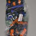 Compatible with Nerf Guns Darts - 20 PCS Party Supplies Toy Gun Accessories Wrist Ammo Holders EVA Soft Bullets Gun Wrist Belt Band Strap Compatible with Nerf N-strike Elite Series Blasters (No Darts)