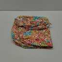 FUNHOME Patio Cushion Covers 22 x 20 x 4 Inch, No Insert! 2 Pack Water Repellent Outdoor Chair Seat Cushion Slip Covers with Zipper and Tie, Replacement Cover Only(Corinthian Dapple)