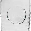 Bormioli Rocco Officina Water Bottle | 37.25 oz, Italian Glass Pitcher | Airtight Seal & Metal Clamp | Easy To Carry Handle, Dishwasher Safe & Eco-Friendly | Safe For Infused & Carbonated Drinks