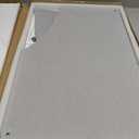 Large Dish Drying Stone Mat for Kitchen 24"x16" Light Gray