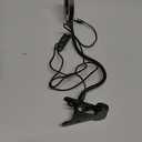 Foneso Desk Lamp Clip on Light, 48 LED USB Lamp with 3 Color Modes 10 Brightness Levels, 360 Flexible Gooseneck Eye Protection Bed Night Light for Reading, Makeup, Craft (Black)