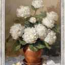 TWING 11x14 Picture Frame,Display 8x10 Photo with Mat or 11x14 without Mat,Ornate Vintage 11 x 14 Photo Frames for Wall Mounting,Vintage White,1 Pack