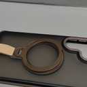 360Spin Magnetic Stand with Silicone Strap for Samsung Galaxy S25 Ultra Case[Fit for MagSafe], Mil-Grade Shockproof Translucent S25 Ultra Phone Case with Kickstand Rotatable (Desert Gold)