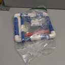 Bird Perch, Parrot Stand Perch Rack Bird Play Training Stands Parrots Shower Perches for Macaw Cockatoo African Grey Budgies Parakeet (PVC 2)