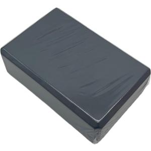 Yoga Blocks High Density EVA Foam Bricks for Beginners & Advanced Practice, Non-Slip Lightweight Stretching Aid Prop for Pilates, Fitness, Balance & Core Workouts (Gray)