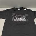 I Work with a Bunch of Tools - Funny Construction T-Shirt,  Size Small