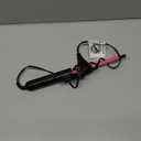 DAN Technology Small Ceramic Curling Wand with Adjustable Temperature for Tight Curls on Short & Long Hair (3/8 Inch, 10MM) (Pink)