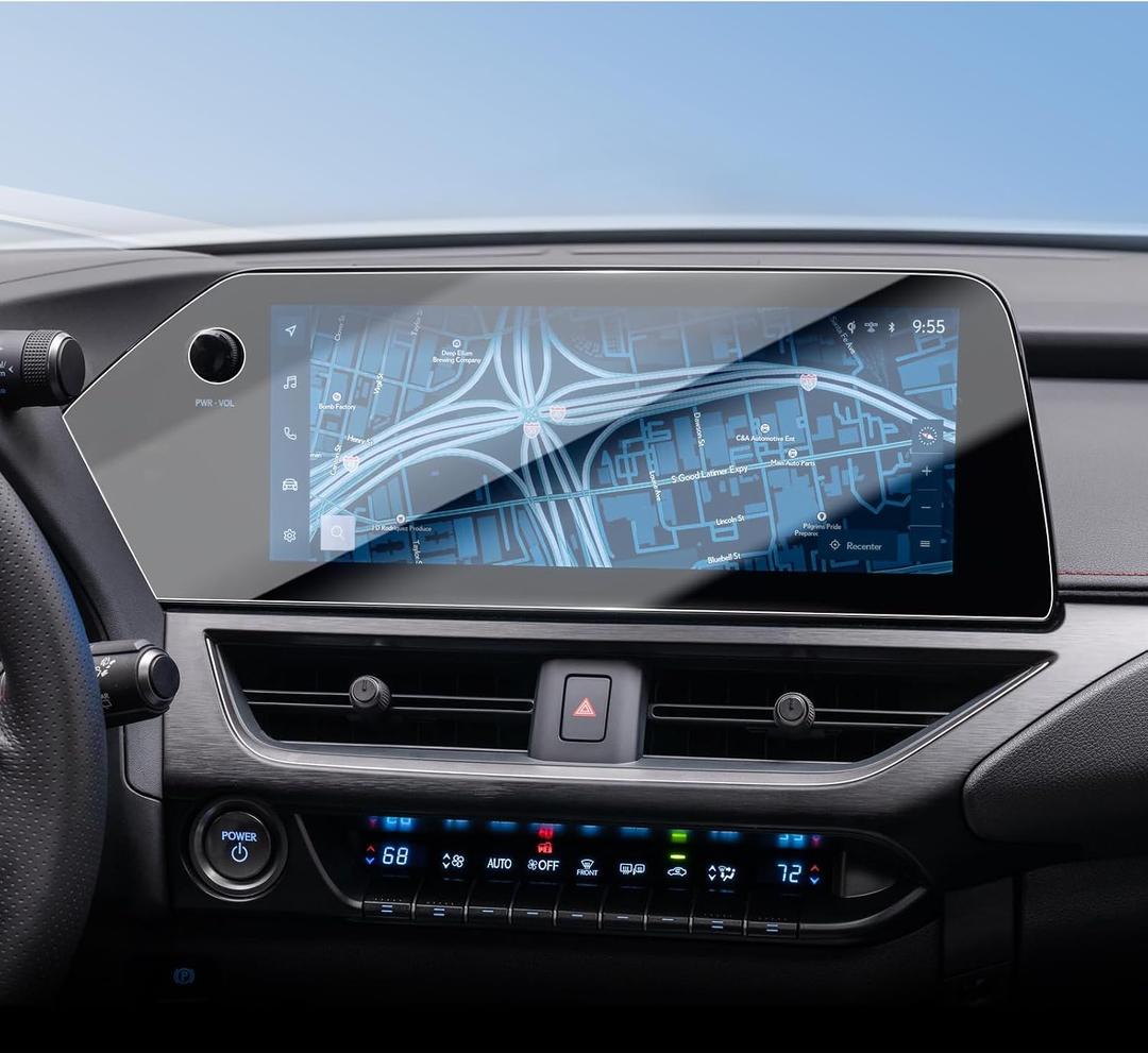 Anti-Scratch New for 2026 Lexus UX 300h F Sport 12.3 Inch Screen Protector for 2023 2024 2025 Lexus UX300h Hybrid Navigation Display Tempered Glass HD 9H for 2026 Lexus UX 300h Accessories