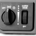 Headlight Switch for 2002 2003 2004 2005 Dodge RAM 1500 2500 3500,2003 Dodge RAM 1500 2500 3500 Van,Headlamp Dimmer Switch Cargo Dome Indicator Instrument Panel W/O Fog Light 56045536AA,56045536AB