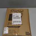 Snow Shovel for Car and Driveway, Upgraded 42.5" Lightweight Aluminum Alloy Foldable Shovel with Ergonomic D-Handle  Portable Emergency Snow Shovel for Garden, Snow Removal & Snowman Making (Black)