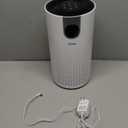 FreAire Air Purifiers for Home Large Room Covers up to 1800Ft, VisionAir 20dB Sleep Mode for Bedroom, with Real-Time AQI & PM2.5 Display,360Intake&Outlet Air Cleaner Pet-Friendly HEPA,HAP606,White