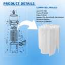FS-2004 DE Filter Grids 48 Sq.Ft Swimming Pool Filter Replace Hayward DE4820 DEX4800DA Unicel PFS2448 Filbur FC-9540 FNS Plus 48 DEL DEV 48 59002300，7 Full + 1 Partial