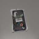 for Galaxy A14 5G Case with Built in Kickstand,Shockproof/Dustproof/Drop Proof 3-Layer Military Grade Protective Cover for Samsung Galaxy A14 5G 6.6 inch,Butterfly Moon Flower