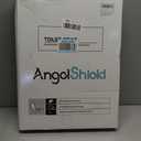 Angel Shield Elongated Wood Toilet Seat with Quiet Close,Easy Clean,Quick-Release Hinges(Elongated,Dark Walnut)