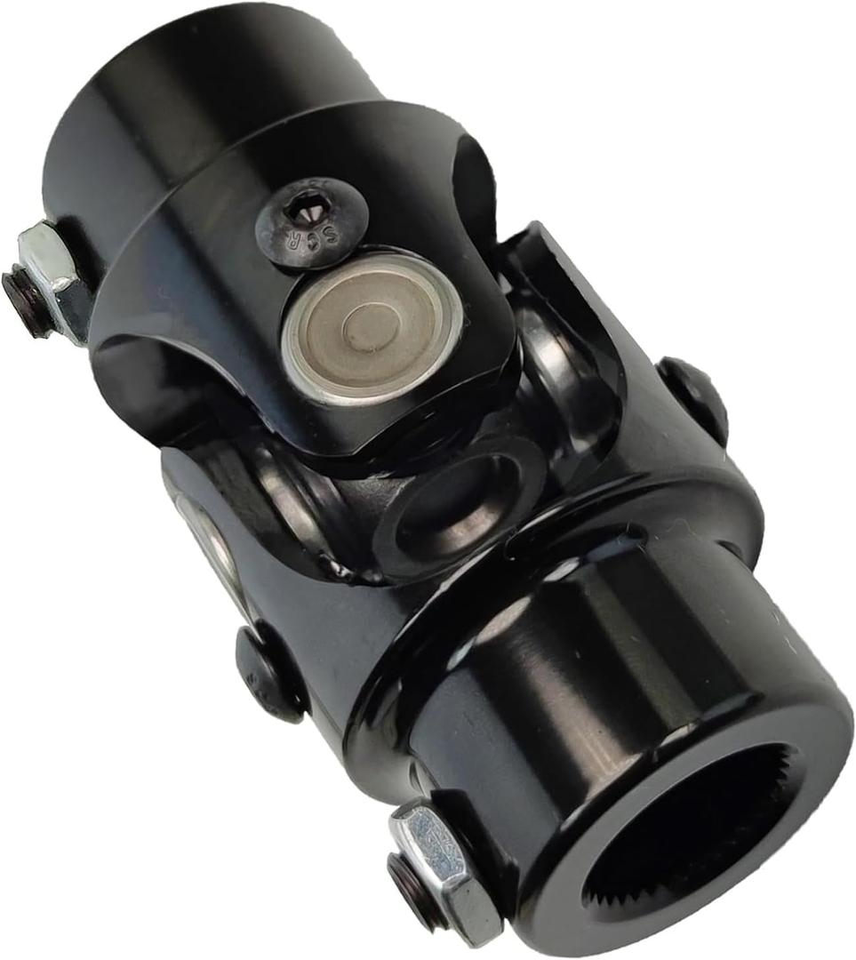 11/16-36 Spline X 3/4" DD Steering U Joint Coupler, 3/4 DD Steering Shaft U Joint, Steering Universal Joint, Automotive Replacement U-Joint Coupling