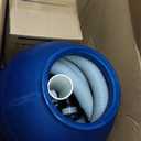 SWIMLINE HYDROTOOLS Complete Sand Filter System, 12" Tank - for Above-Ground Pools Up to 8,000 Gallons, Single Speed Pump, 0.3 THP, 1,980 GPH, 4-Way Multi-Port Valve, 42 lb Capacity