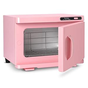 Niuadage Hot Towel Warmer Cabinet 8L, Facial & Spa Towel Warmer Auto Reheat, Perfect for Estheticians - Pink