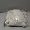 RYB HOME Living Room and Dining Room Curtains and Drapes Linen Sheer, Light Filtering Curtains 95 inches Long, Weave Textured/Rod Pocket, Cream Colored, W 52 x L 95 inches, 2 Panels Set