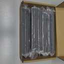 Westablize 12 Pack 5 Inch 128 mm Matte Black Cabinet Handles Aluminum Drawer Pulls Sliding Door Pulls