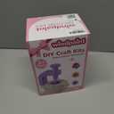 windpaint Fabric Flower Bouquets Toys, Christmas Gifts DIY Craft Kits Toys for Kids, Arts & Crafts for Girls 3 4 5 6 7 8 9 10 Years Old Toddler, Educational Learning Preschool Birthday Gifts(Purple)