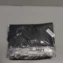 KALIDI Tote Bag Zipper Shoulder Bag Faux Leather Purses Satchel for Women Casual Handbag Work Dating College (One Size, Black)