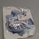 2 Strings Blue Pennant Banner Flags Nursery Garland Royal Linen Fabric Triangle Bunting Streamers for Baby's Room Decor Kids Boys Nautical Birthday Baby Shower Boho Wedding Event Party Decorations