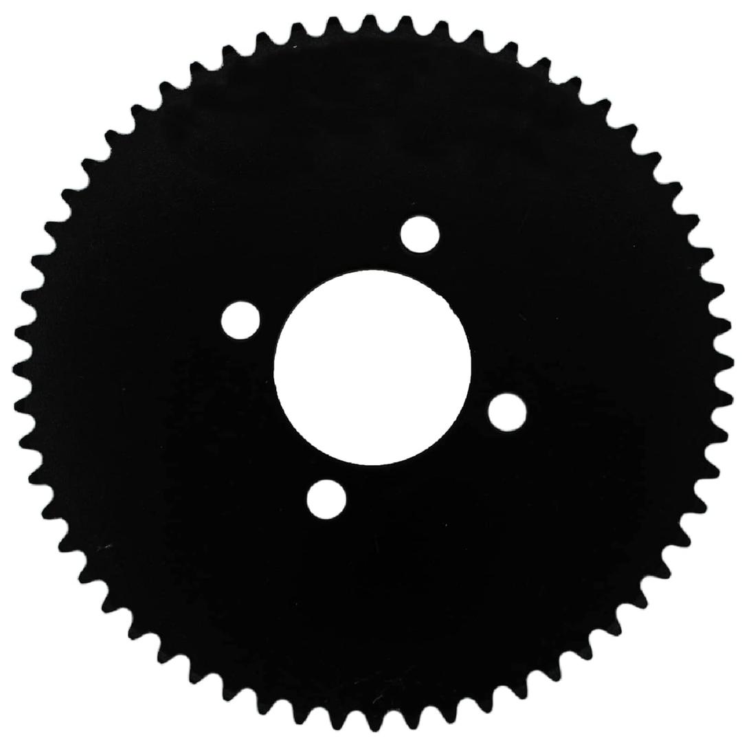60 Tooth #35 Rear Chain Sprocket Steel 4 Hole 2" bore for Mini Bike Go Kart Predator 79cc 212cc 420cc Trike ATV Quad