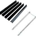 Parts Kits DG226 Burner & Heat Plates Replacement for Weber 2241298, 2271411, Spirit 500 Grills, (Aftermarket Parts)