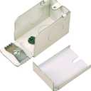 Legrand Wiremold V2010A2 2000 Series Metal Raceway For Extending Power, Entrance End Fitting to Connect 2000 Series Raceway and Plugmold to 1/2" Conduit, Ivory (1 Pack)