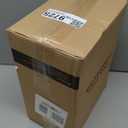 Industrial Semi Flush Mount Ceiling Light Oil Rubbed Bronze, 800 Lumen LED Bulb Included, Clear Glass Shade Ceiling Light Fixture, Light Fixture for Hallway Bathroom Bedroom, Hanging Light Fixtures