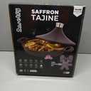 Non-Stick Frying Pan/Skillet 11", 3QT Tagine Pan,Cast Aluminum Pans with Lid, Stove/Oven-to-Table Cookware, Dishwasher Safe& Compatible with All Stovetops Black