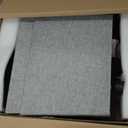 Bedside Table Lamps Set of 2 - Touch Nightstand Lamp for Bedroom with USB C+A Charging Ports & AC Outlets, 3-Way Dimmable Desk Lamp Grey Fabric Shade for Bedroom Living Room, Office(Bulb Included)