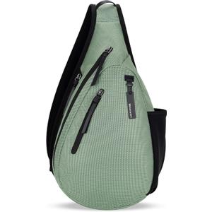 Sherpani Esprit, Anti Theft Sling Bag, Sling Backpack, 10L Travel Bag, Crossbody Backpack, Travel Gift for Women, Fits 10 Inch Tablet (Aloe Mist)