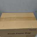 Tlpmsk 100Pcs Brown Paper Bags with Handles,8.2×4.3×10.5 Inch Gift Bags, 1 Count