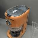 Nostalgia Classic Retro 10 Cup Coffee Maker - One-Touch Drip Brew, Reusable Filter - Anti-Drip, Auto Shutoff, & Time Display - Dishwasher Safe 50 oz Carafe - Orange