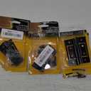 Pack Of 3 Prime-Line N 72738Bi-Fold Door, Non-Mortise Hinge, Matte Black