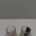 Rotating Crystal Whiskey Glasses Set of 2 – Innovative Design for Scotch, Bourbon, and Cocktails (Style3,2pcs)