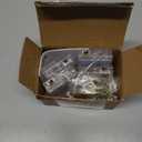 JMEXSUSS 4 Pack 50 LED White Fairy Lights Battery Operated, 16.1ft Christmas Fairy Lights Indoor, White String Lights Waterproof Outdoor for Party Wedding Birthday Holiday Decorations