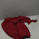 Vince Camuto Womens Sleeveless Halter Tie Neck Shift Mini Dress (4, Bordeaux)