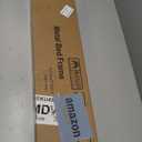 Full Size Bed Frame, 7 Inch Basics Metal Bed Frame, Heavy Duty 9-Leg Base for Box Spring and Mattress, Noise-Free, Easy Assembly, Black