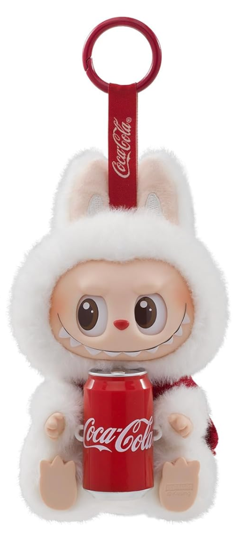 POP MART The Monster COCA-COLA-Vinyl Face, Random Design Action Figures Collectible Toys Home Decorations, Holiday Birthday Gifts, Single Box