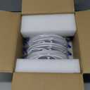 Ensenior 6 Pack 6 Inch LED Recessed Light, Dimmable, 2700K-5000K 5CCT, 1200LM High Brightness, 12W 120V, Damp Rated, ERL-12X-ETL, Ultra-Thin Canless Wafer Ceiling Light - ETL & FCC & IC (2700/3000/3500/4000/5000k - 5cct White)