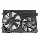 VW102 Replacement Dual Radiator & Condenser Cooling Fan Assembly for Volkswagen Jetta 2.0L VW Tiguan for Audi A3 TT