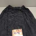 SINLAND Microfiber Men’s Bath Wrap Water Absorbent Quick Dry Spa Sauna Wrap Around Towel Bath Towels with Adjustable Snap on Closure 24inch x 63inch Black