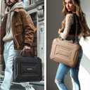 BAGSMART 15.6-16 inch Laptop Computer Case with Strap,Shockproof Waterproof Laptop Bag with Sturdy Handle