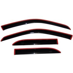 Auto Ventshade [AVS] in-Channel Rain Guards for 2003-2009 Hummer H2 | Window Vent Visors, 4 pcs. - Smoke | 94329