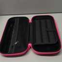 Orzly Case Compatible with Nintendo Switch 2  Protective Travel Carry Case with Screen Padding, Game Card & microSD Slots, Zipped & Open Pockets for Accessories  7.9" Gift Boxed (Hot Pink)